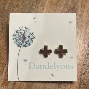 NWT-NBW- Cross earrings